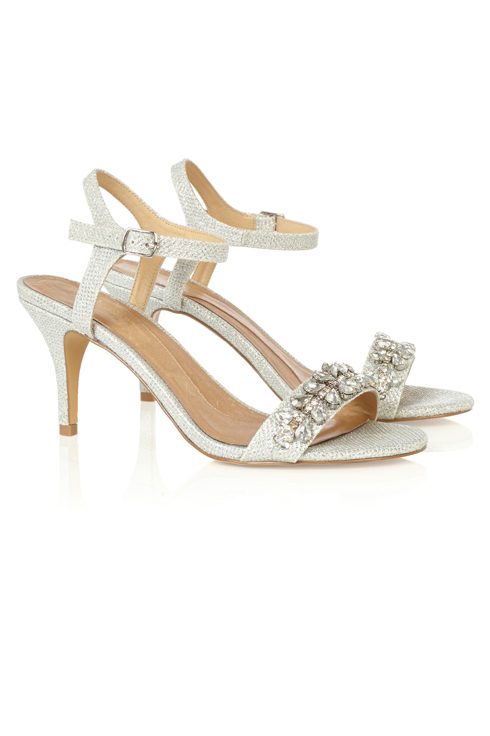 Wedding EMILIA JEWELED STRAPPY SHOES