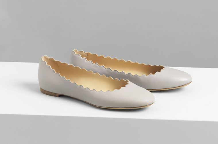 chloe ballerina flats